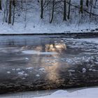 Winterstimmung im Zschopauthal bei Lichtenwalde