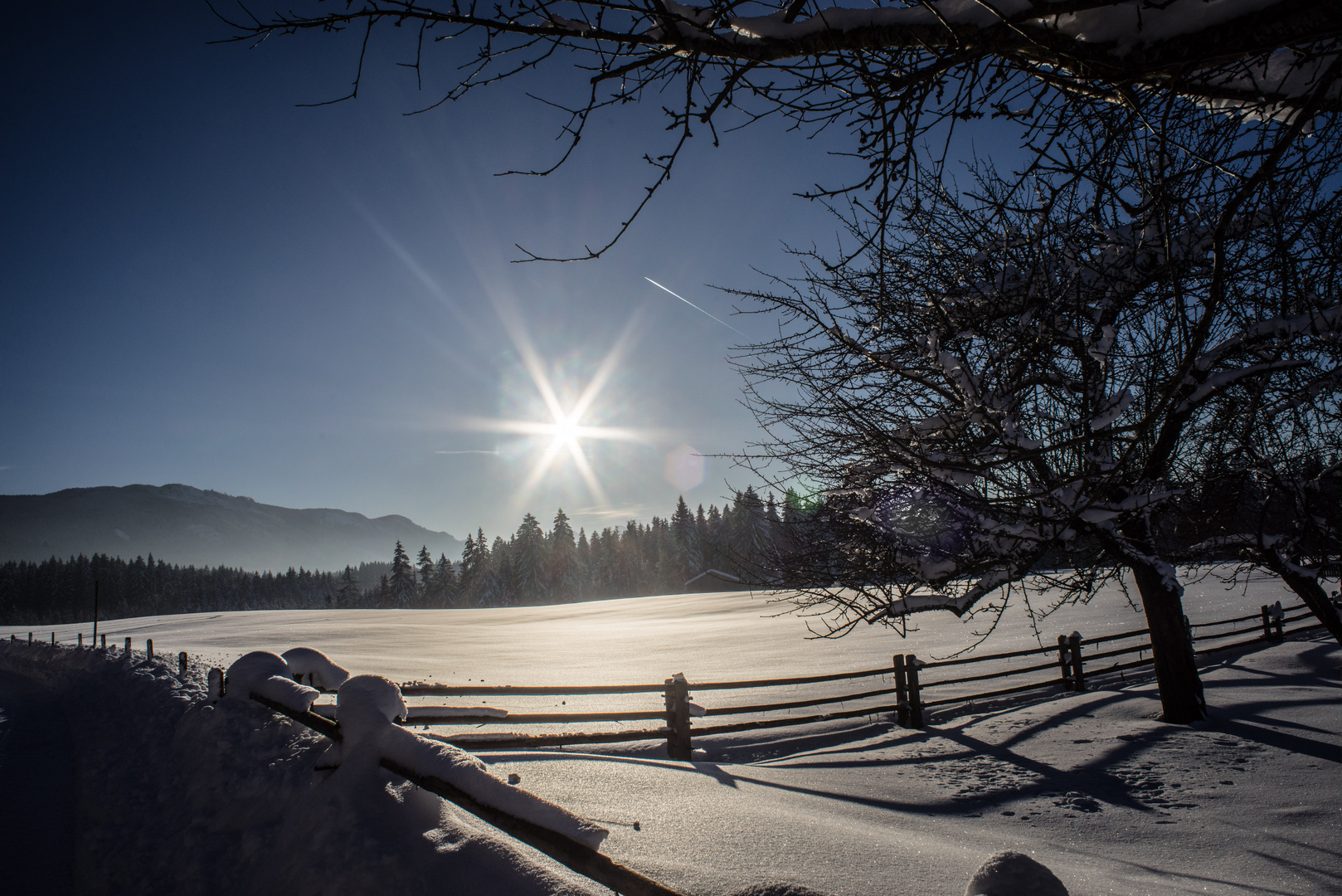 Winterstimmung in den Voralpen