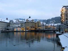 Winterstimmung in Luzern ...