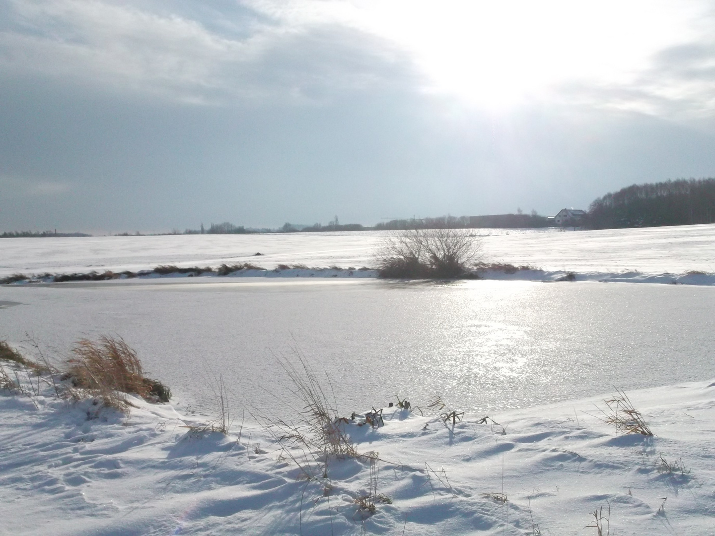 Winterstimmung in Mittelsachsen