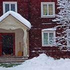 Winterstimmung in Skansen