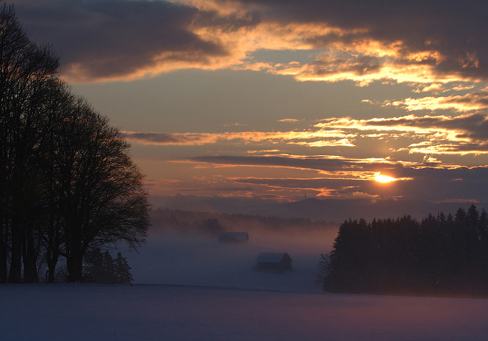 Winterstimmung in Untrasried...