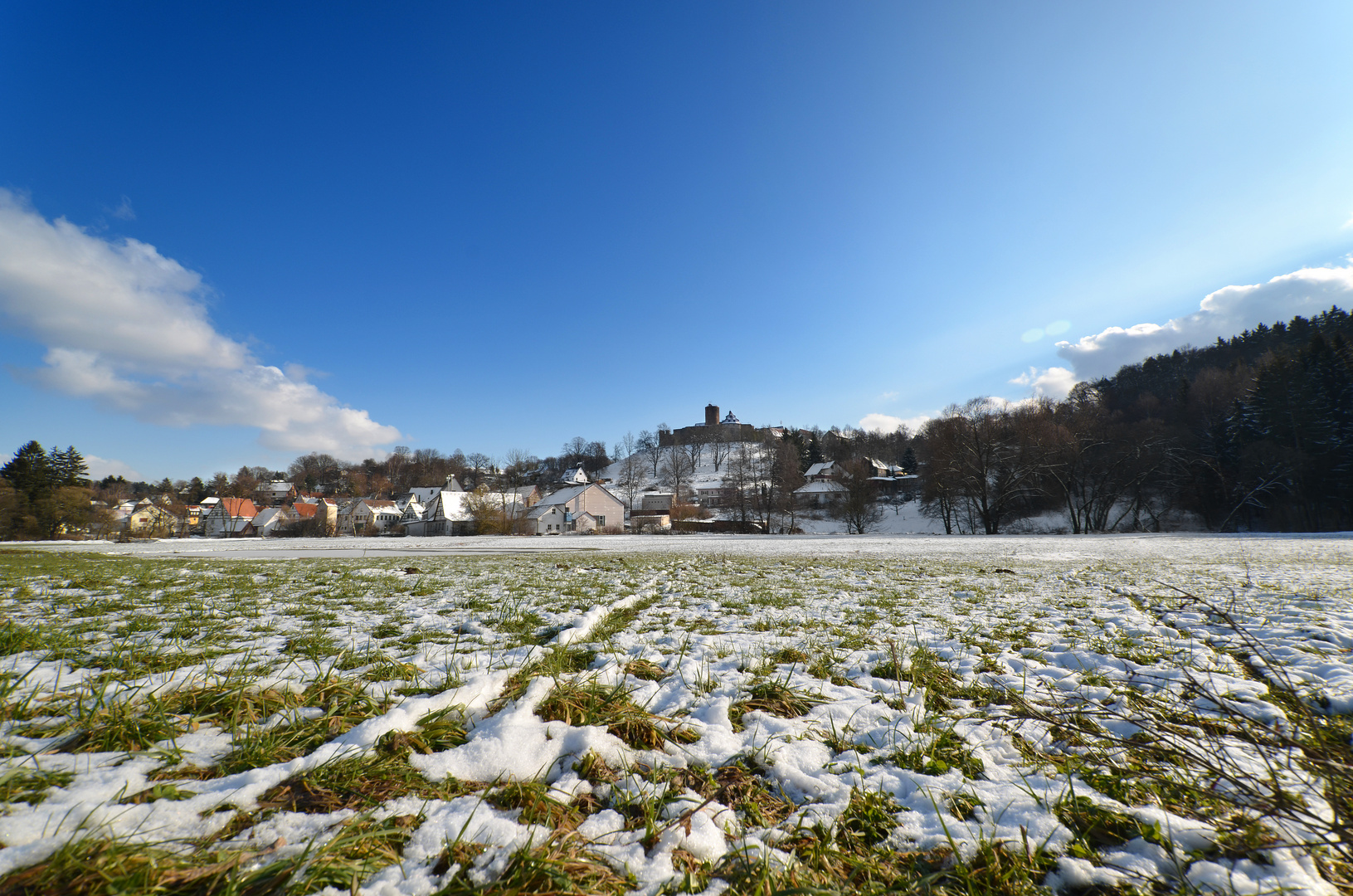 Winterstimmung mit Sonne