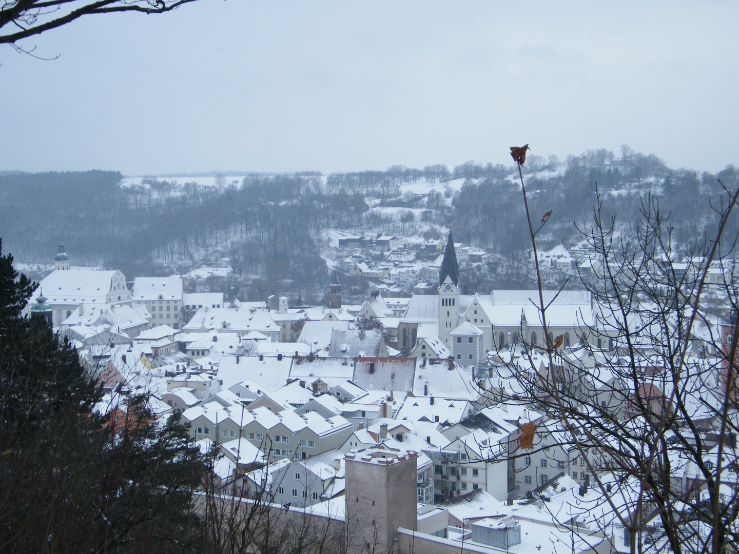 Winterstimmung über Eichstätt