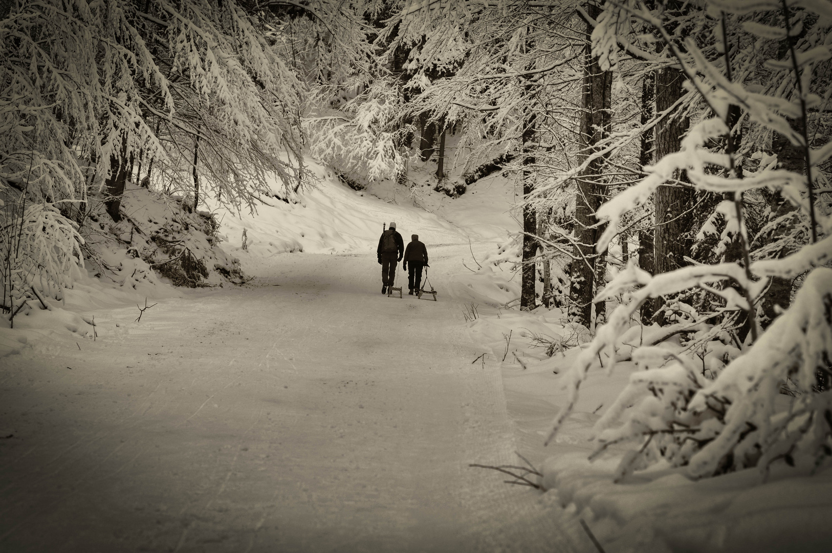 Winterstimmung um Allgäu