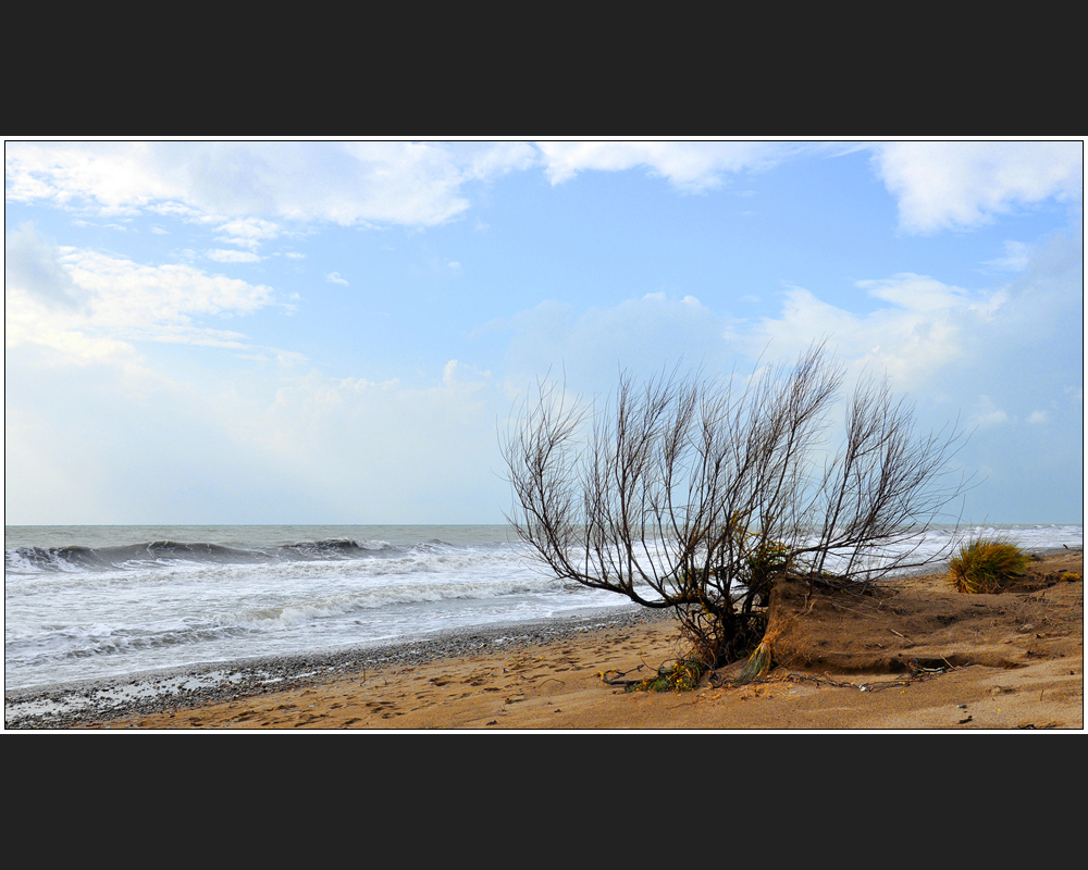 Winterstrand bei Bogazkent