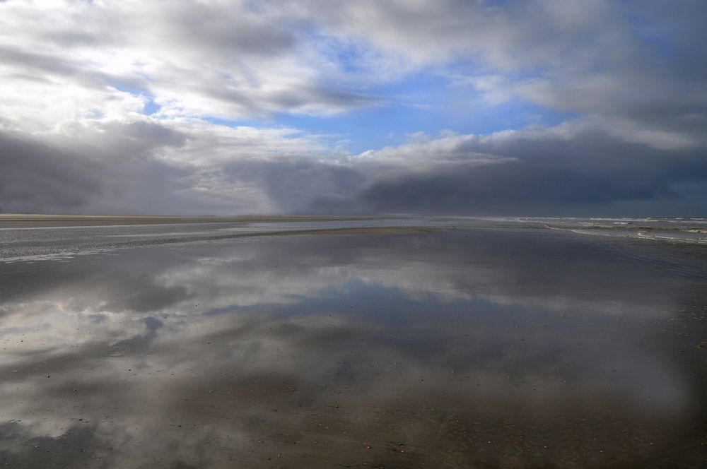 Winterstrand von Foto Art Christian Weck