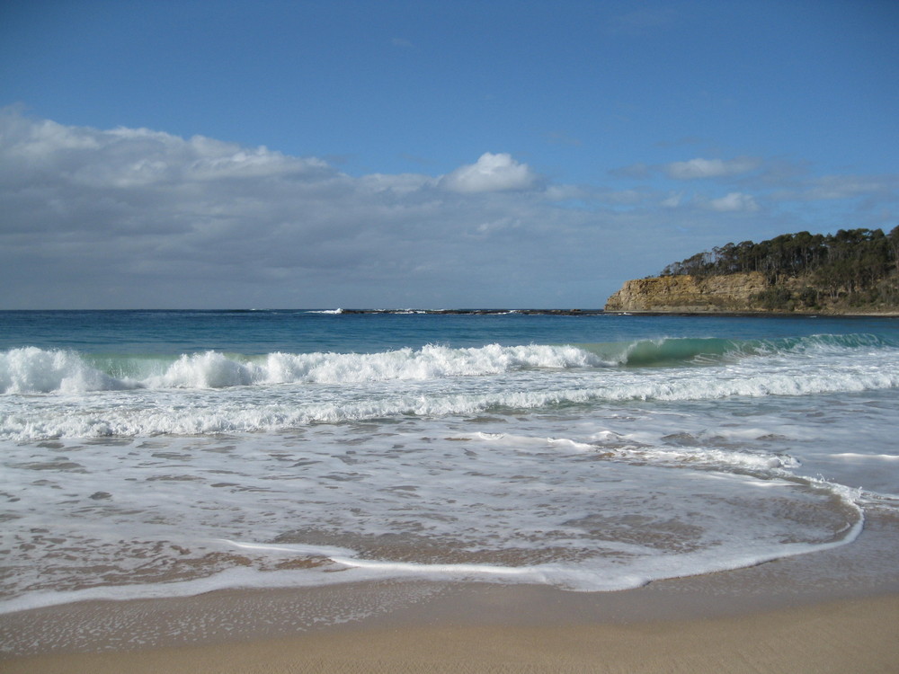 Winterstrand in Australien