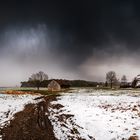 wintersturm im frühjahr