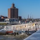 Wintersturm in Eckernförde