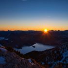 Wintersunrise Walchensee