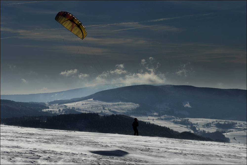 Wintersurfen