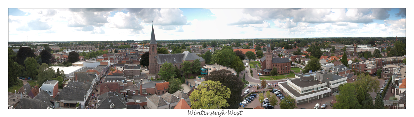 Winterswijk , panorama , jacobs kerk , Jesse Rensink