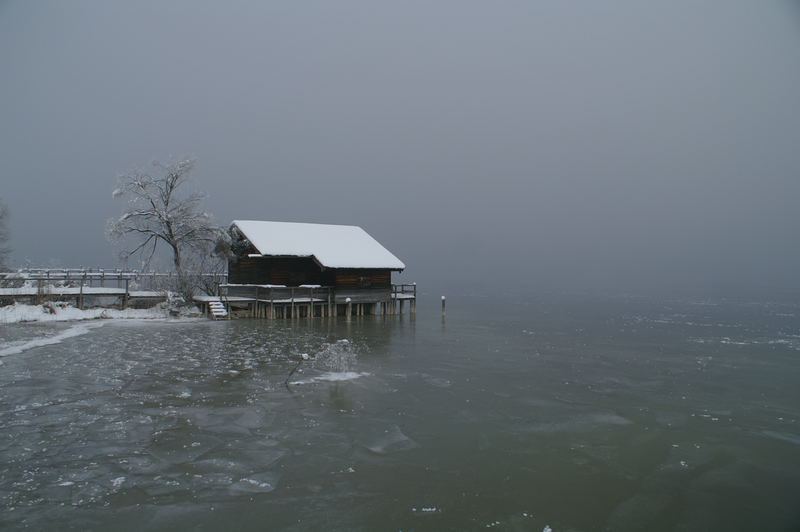 Wintertag am Chiemsee