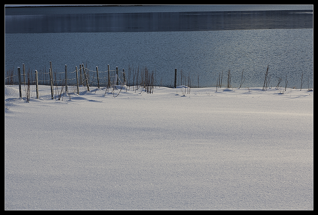 Wintertag am Fjord