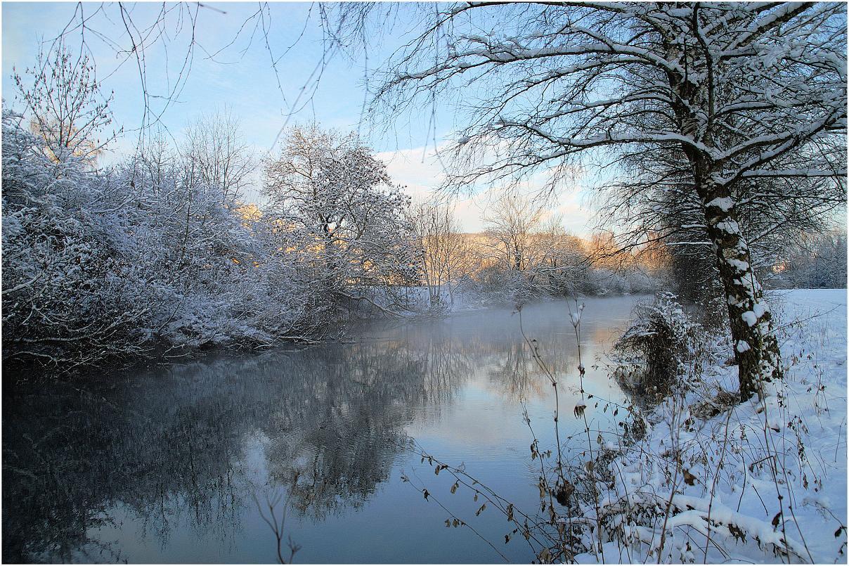  Wintertag am Fluß