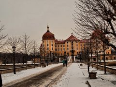 Wintertag am Schloss Moritzburg