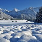 Wintertag am Schmalensee bei Mittenwald