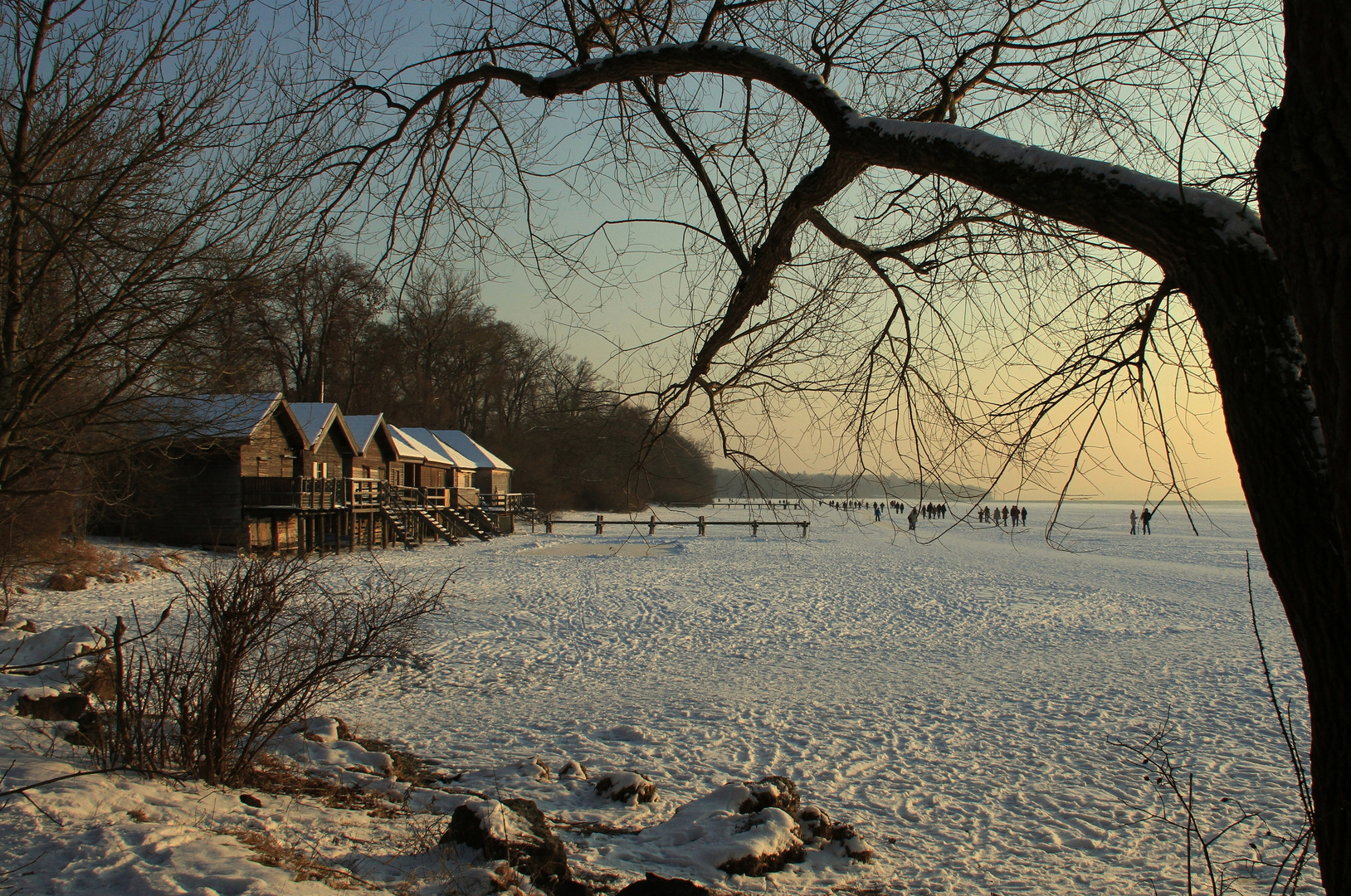 Wintertag am See