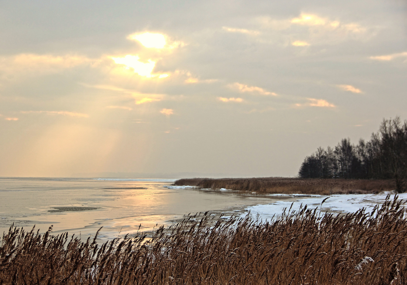 Wintertag am Wasser