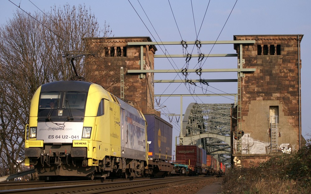 Wintertag auf der Brücke