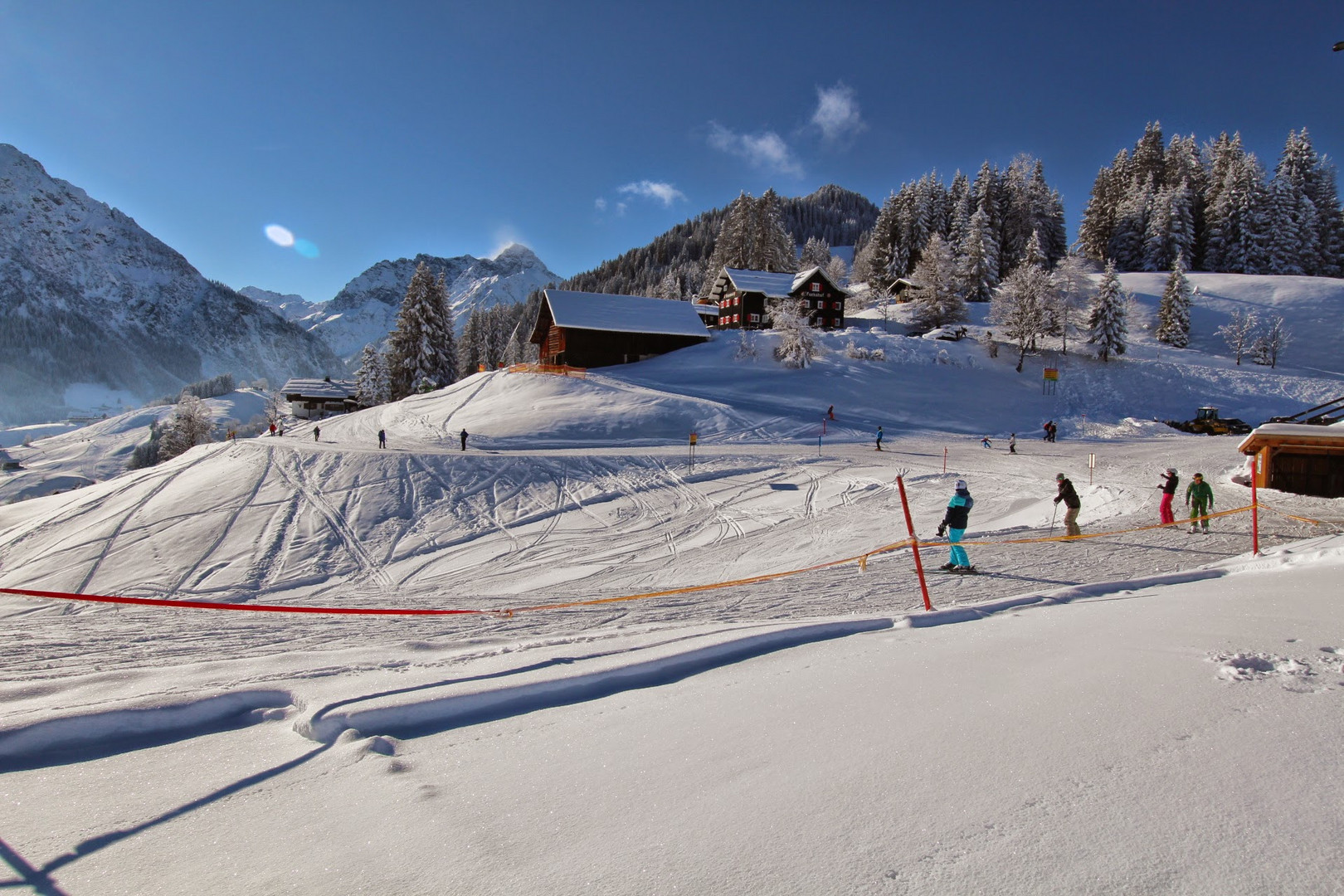 Wintertag beim Parsenn / Heuberg