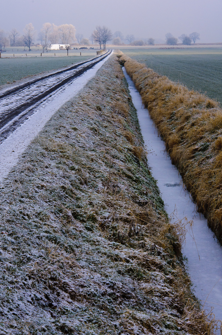 Wintertag in der 7 in der Soester Börde