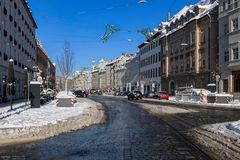 Wintertag in der Maximilianstraße