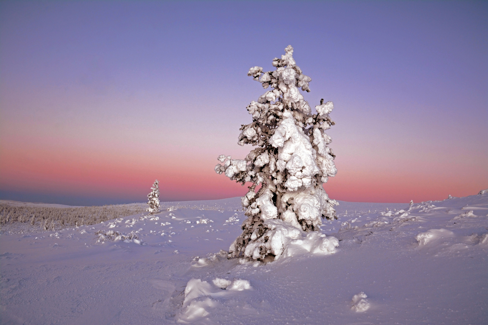 Wintertag in Finnland