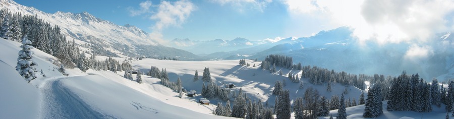 Wintertag in Graubünden