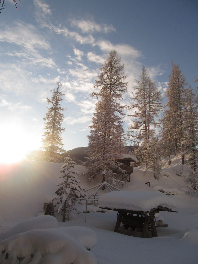 Wintertag in Leutasch/Tirol