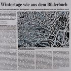 Wintertage wie aus dem Bilderbuch ...