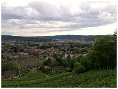 Winterthur, vom Goldenberg aus gesehen