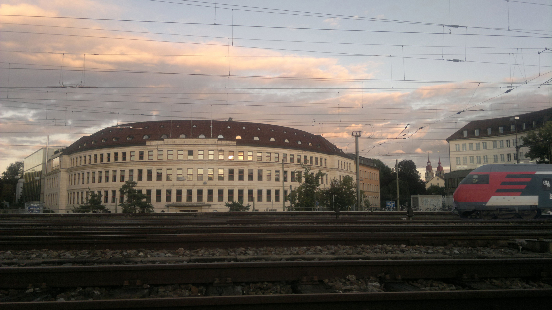 Winterthur - ZHAW und die Gleise