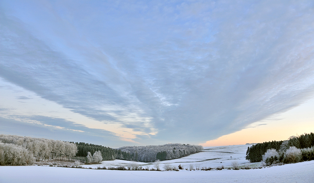 Wintertief im Anzug