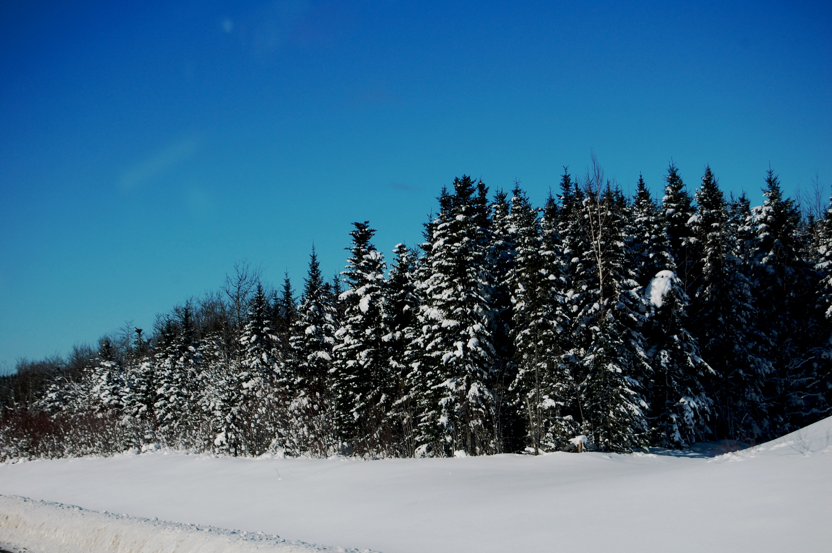 Wintertime in Canada