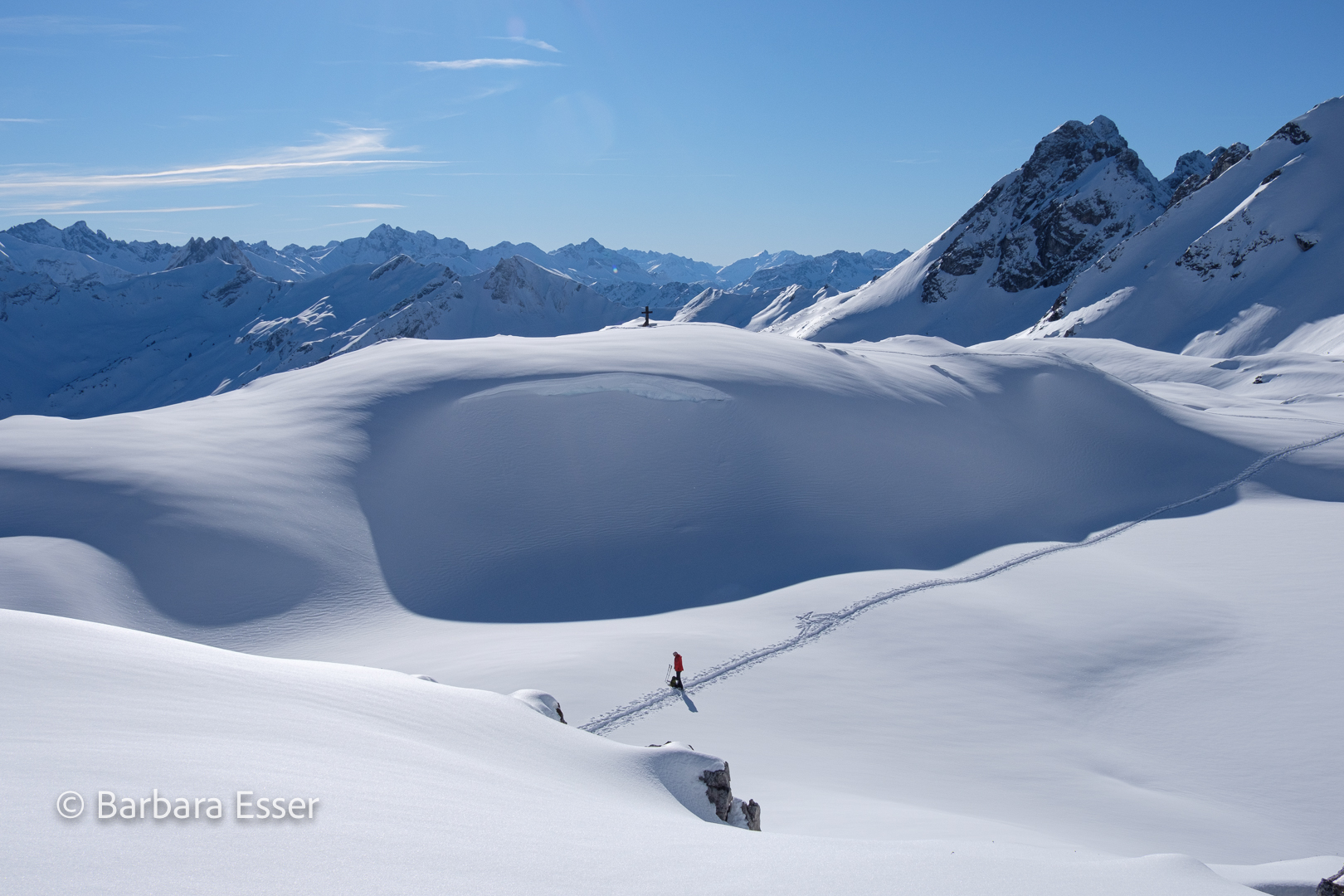 Wintertouren im Schnee