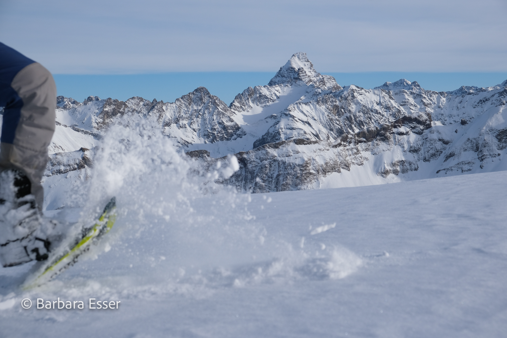 Wintertouren im Schnee