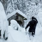 Wintertouren im Schnee