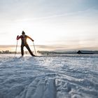 Wintertraining im frühen Morgengrauen