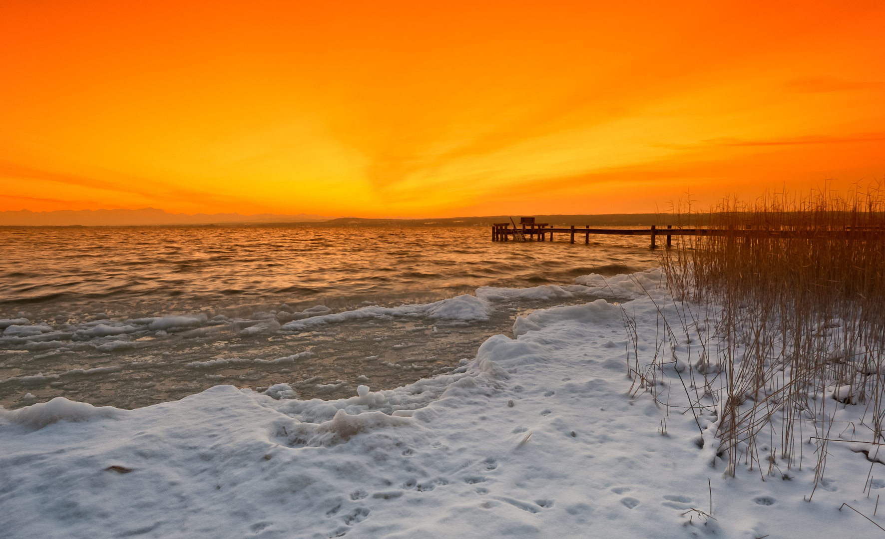 Wintertraum am Ammesee