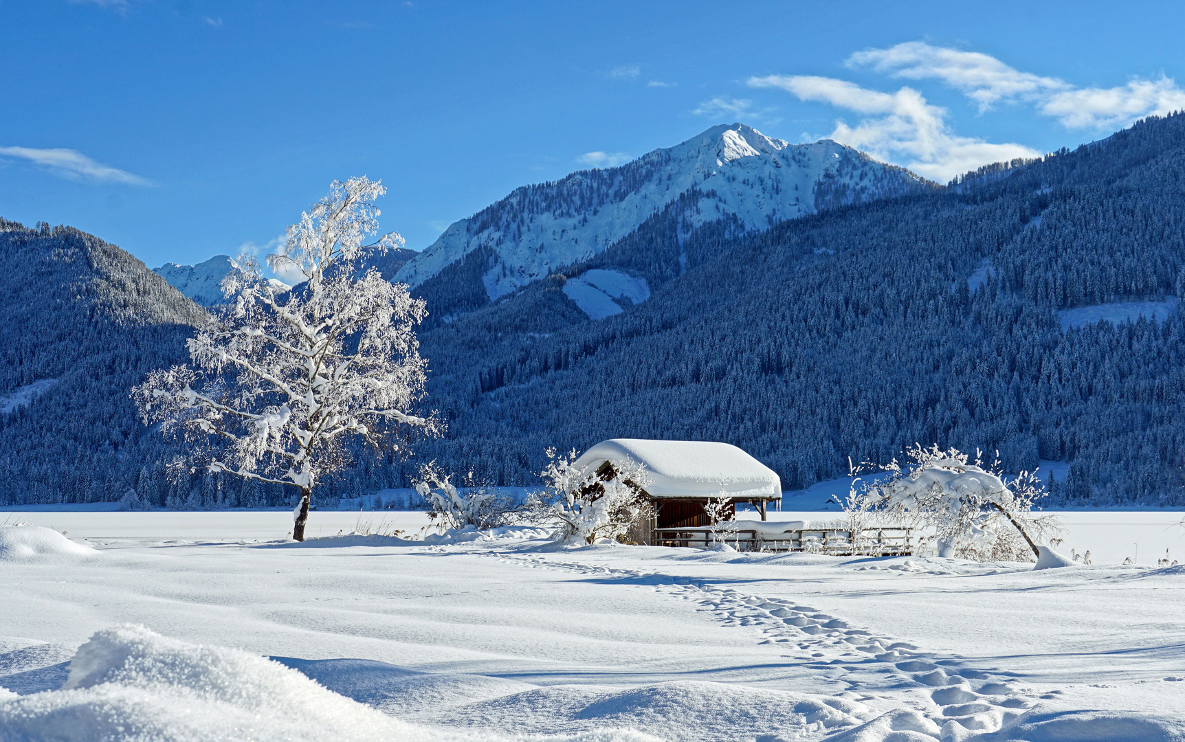 Wintertraum am Weissensee