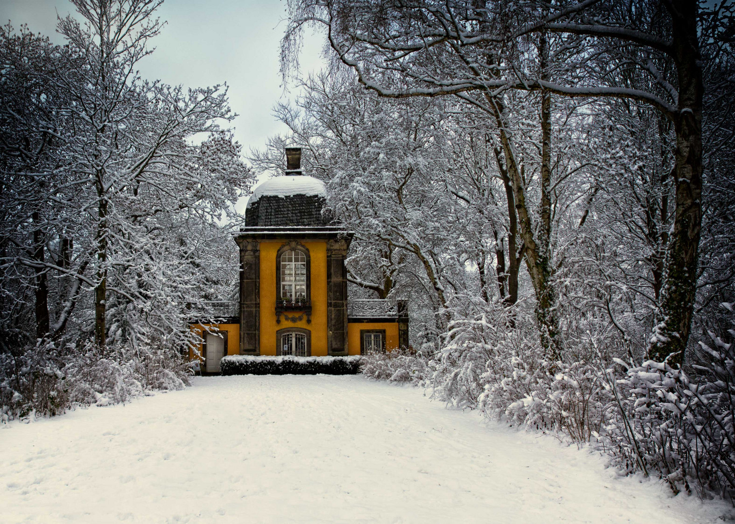 Wintertraum auf dem Lindener Berg in Hannover