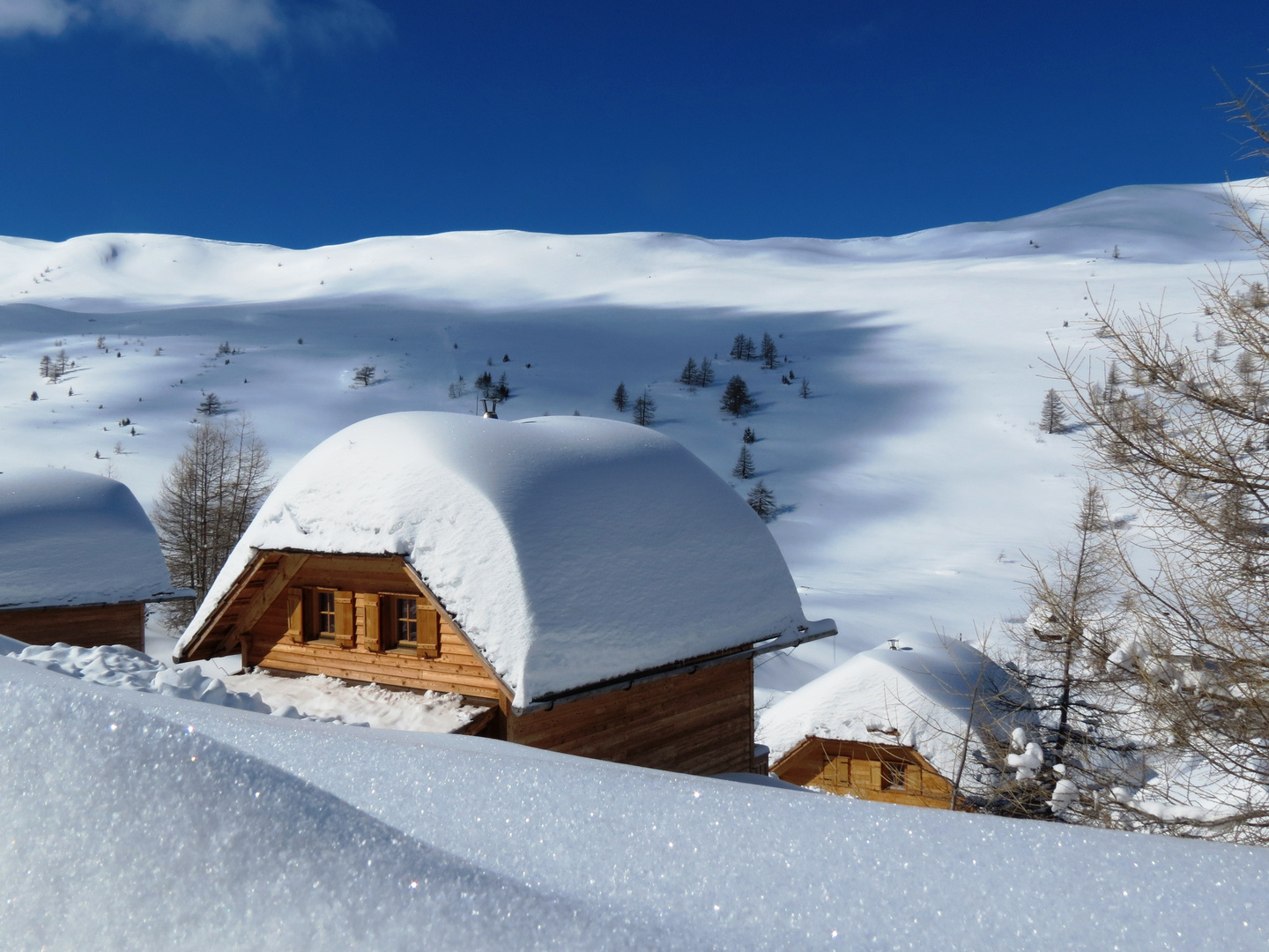 Wintertraum auf der Alm