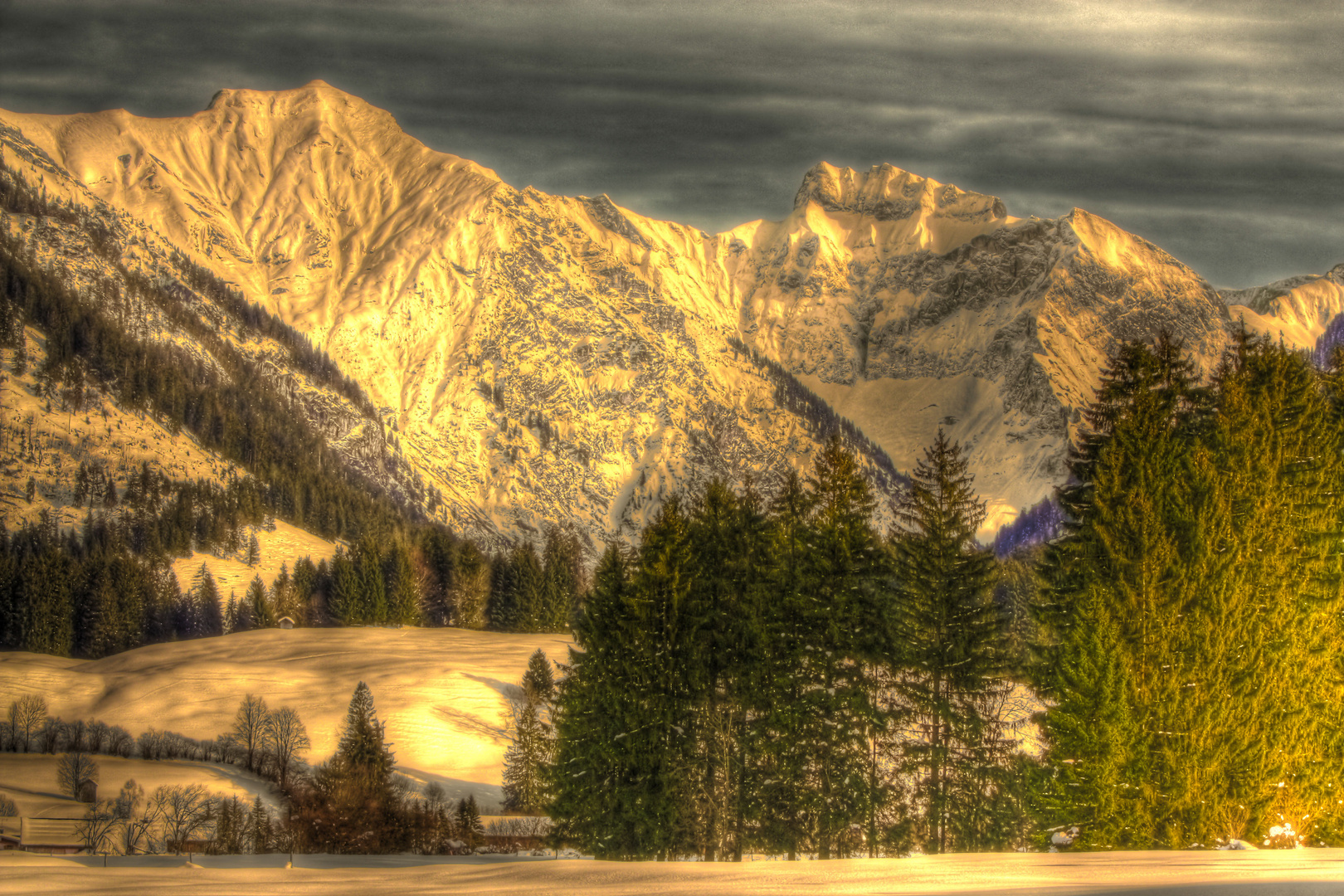 Wintertraum bei Oberstdorf