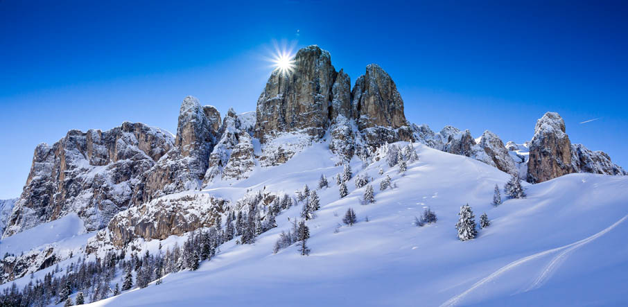 Wintertraum in den Dolomiten