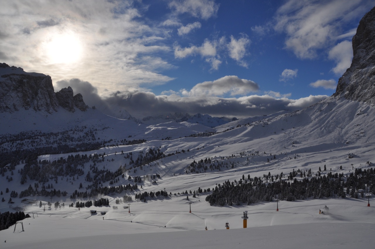 Wintertraum Piz Sella