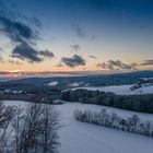 Wintertraum, Sonnenuntergang nach dem Neuschnee