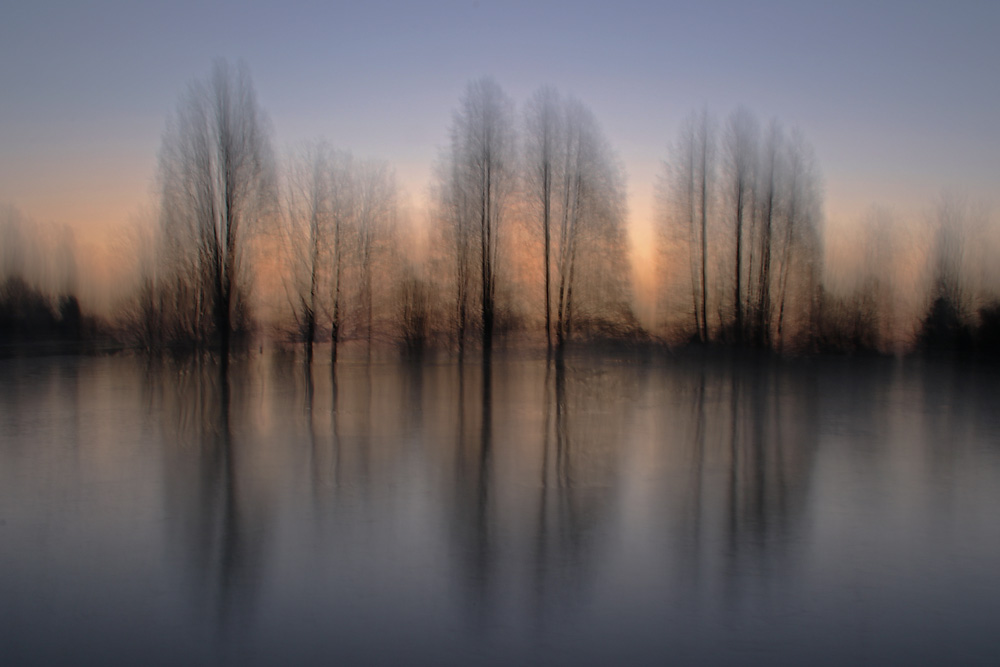 Wintertraum vor Sonnenaufgang