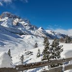 Wintertraumland Dolomiten, von so einem Winter können wir nur träumen.
